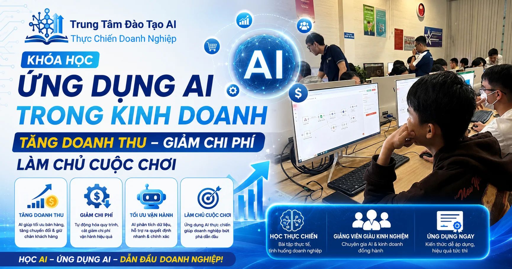 Khóa Học Ứng Dụng AI Trong Kinh Doanh Thực Chiến
