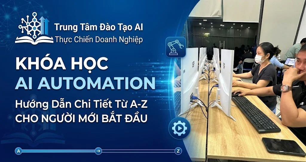 Khóa học AI Automation – Hướng Dẫn Chi Tiết Từ A-Z