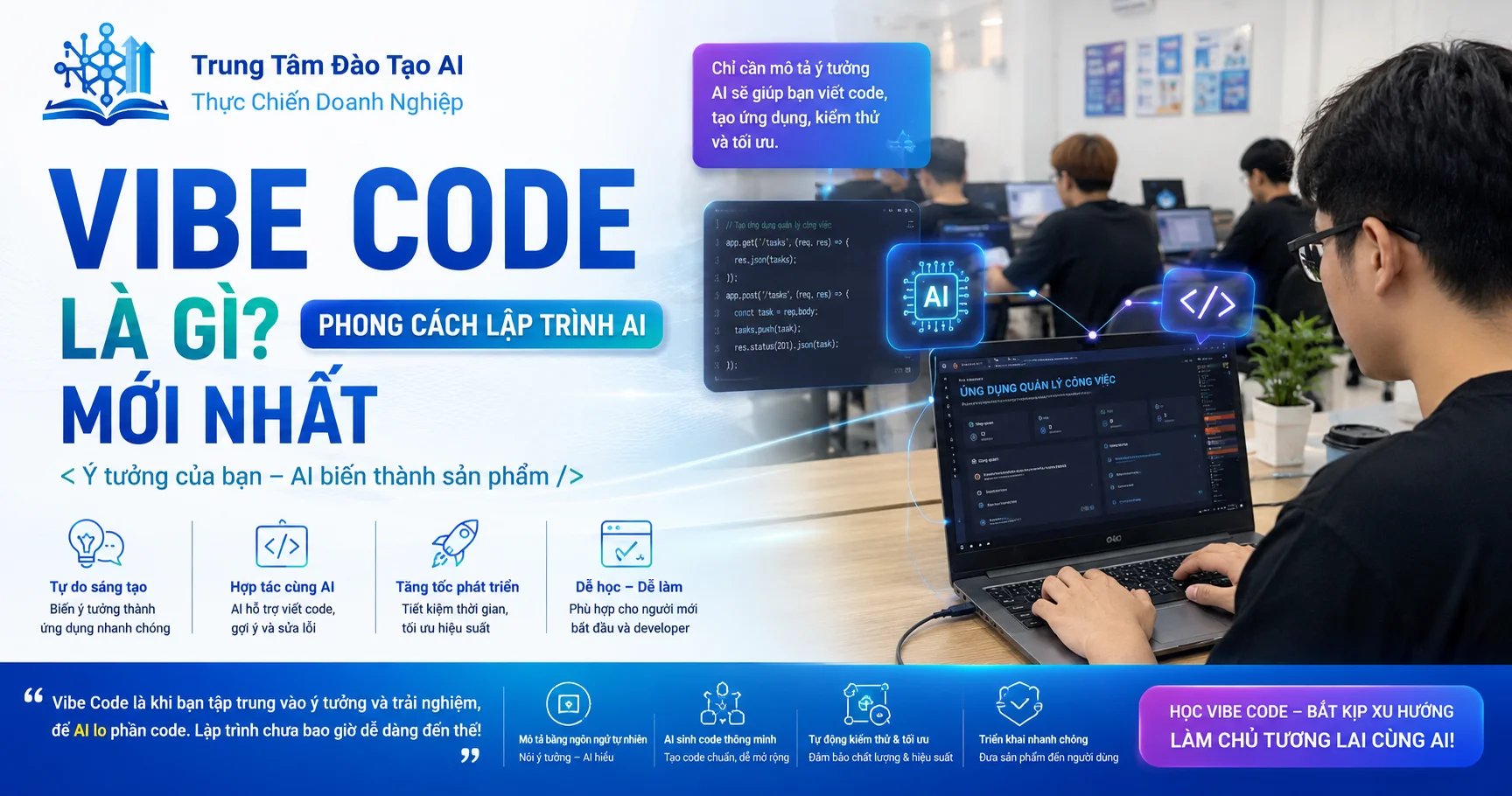 Vibe Code Là Gì? Phong Cách Lập Trình AI Mới Nhất