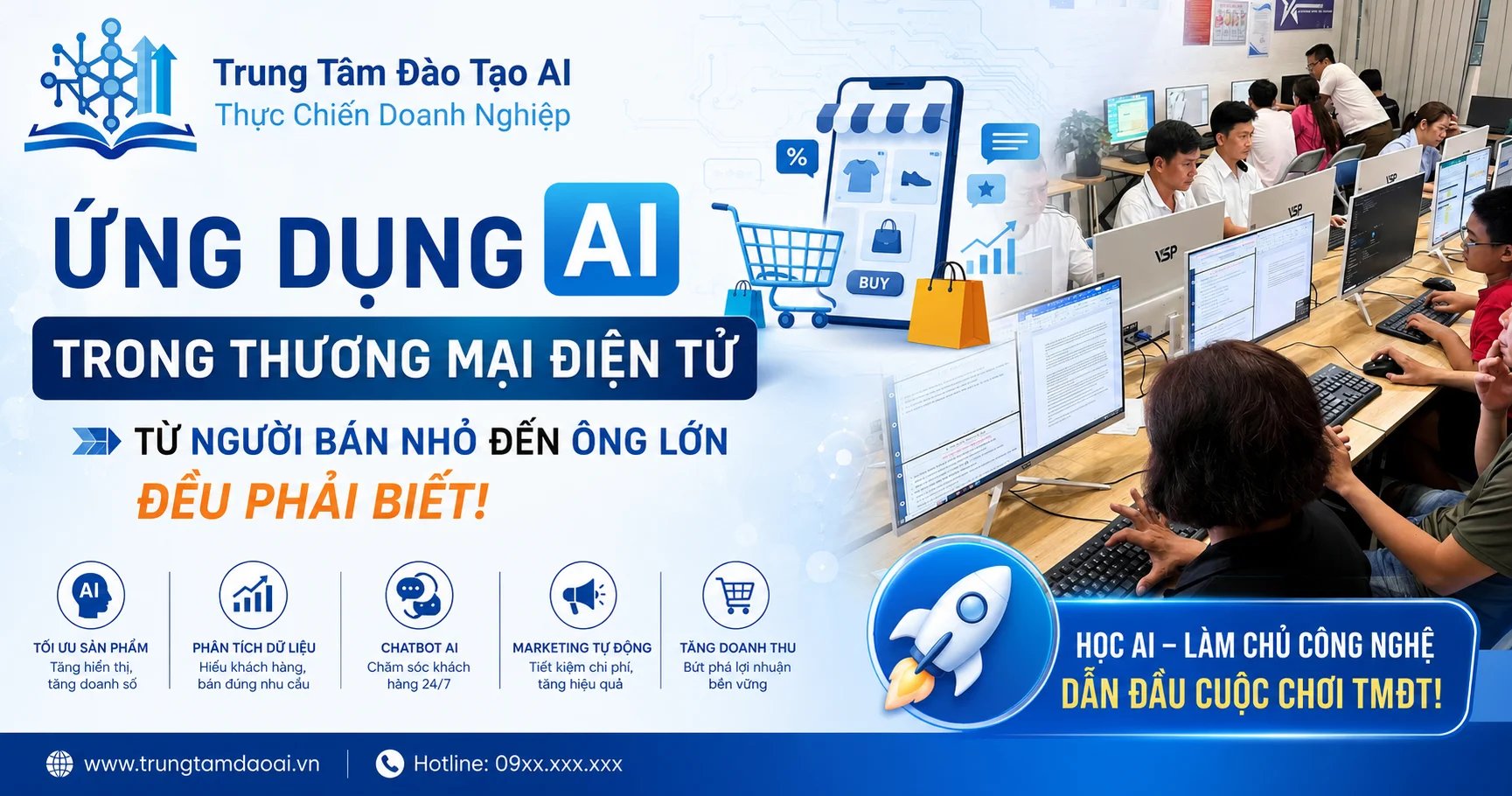 Ứng Dụng AI Trong Thương Mại Điện Tử Ai Cũng Phải Biết