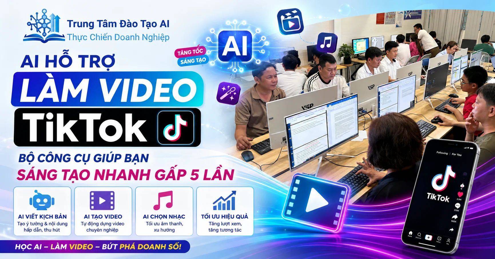 AI Hỗ Trợ Làm Video TikTok: Bộ Công Cụ Sáng Tạo Nhanh