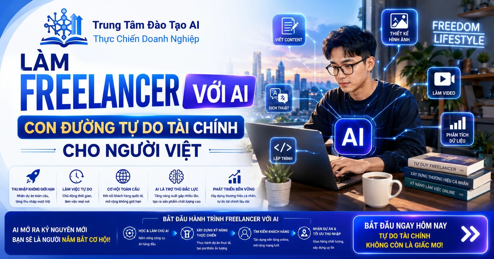 Hướng Dẫn Làm Freelancer Với AI Cho Người Việt