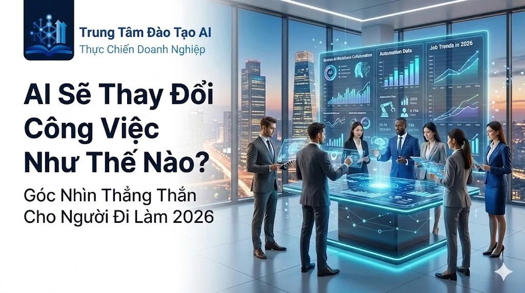 Cách AI Thay Đổi Công Việc: Góc Nhìn Thẳng Thắn 2026