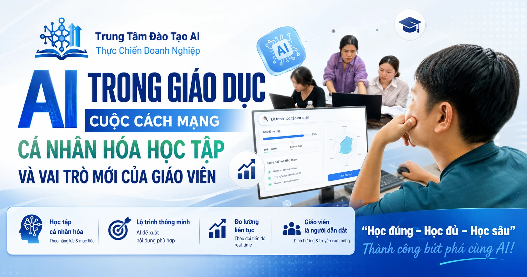 Ứng Dụng AI Trong Giáo Dục Và Vai Trò Mới Của Giáo Viên