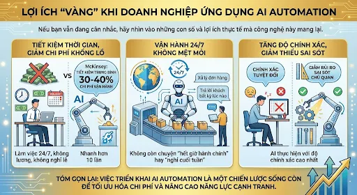 khóa học ai automation, tự động hóa quy trình, n8n, zapier, make, trung tâm đào tạo ai Khóa học AI Automation